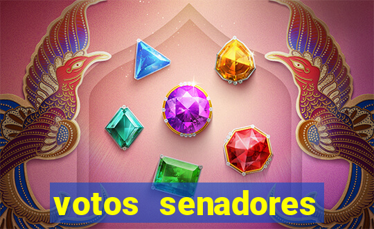 votos senadores impeachment moraes